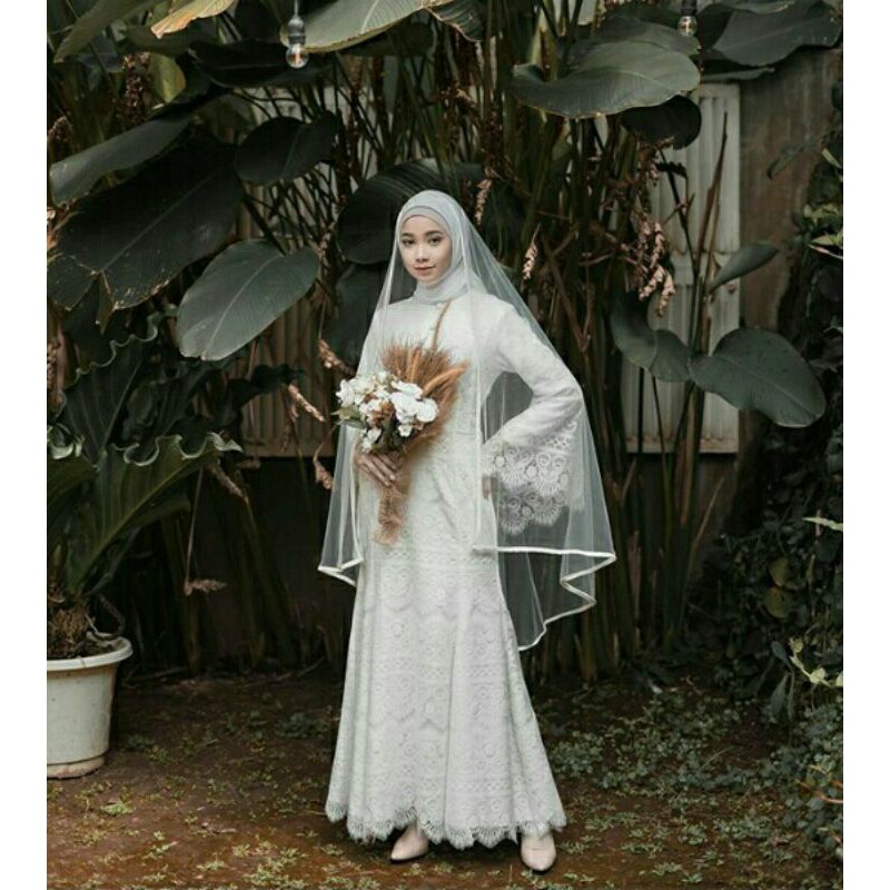 Merk Edmore "Luihara Dress White"