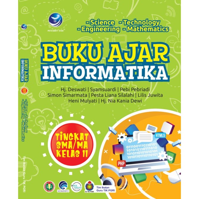 Buku Sekolah : Buku Ajar Informatika Tingkat SMA/MA Kelas 11-0
