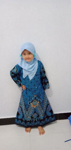 Gebyar Cuci Gudang Gamis Batik Anak // Sale // Usia 4-9 Tahun