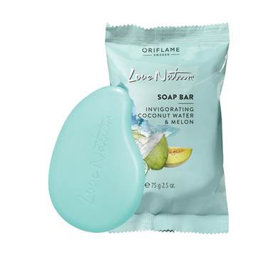 Love Nature Soap Bar Invigorating Coconut Water & Melon 34092