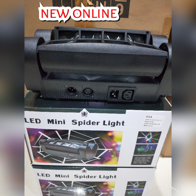 MINI MOVING SPIDER 8LED POWER 40WATT