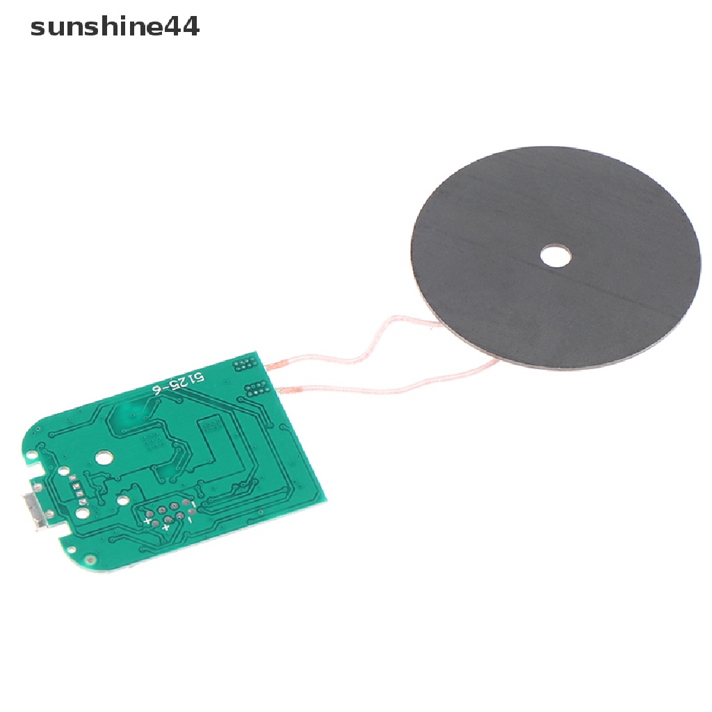 Sunshine 1Pc Modul Papan Sirkuit PCBA Charger Wireless Qi Fast Charging 10W + Coil