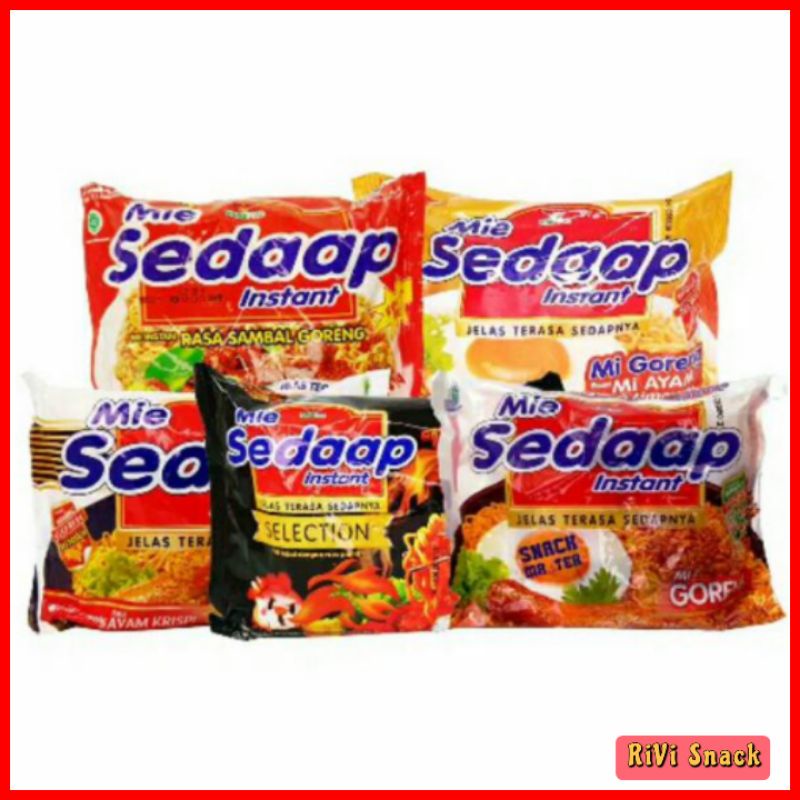 

MIE SEDAAP GORENG/MIE SEDAAP KUAH/MIE SEDAP