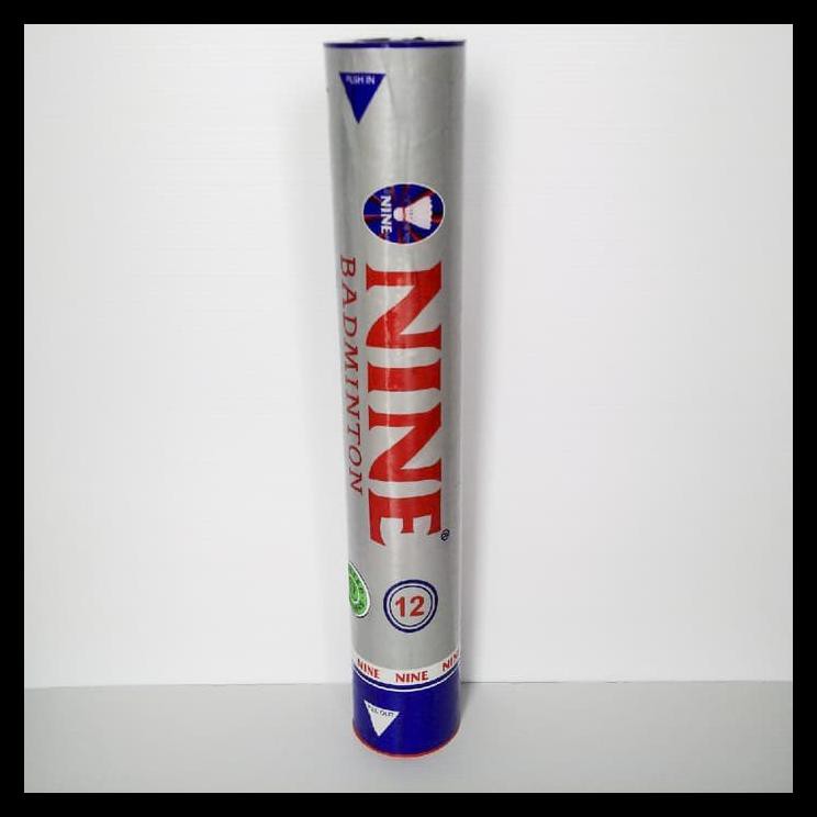 PROMO NINE SILVER SHUTTLECOCK BADMINTON ORIGINAL