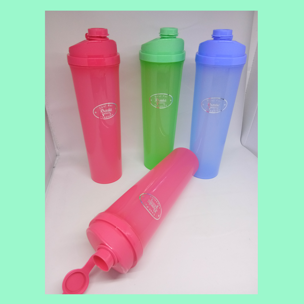Botol Air Minum Plastik Besar Unik Minuman Anak Gede 1 Liter Murah Anti Tumpah COD
