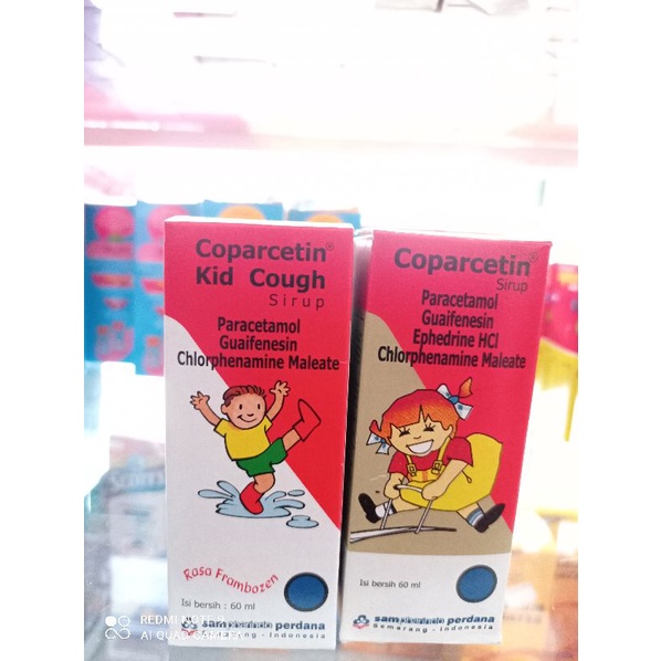 

COPARCETIN SYRUP & KID COUGH 60 ML