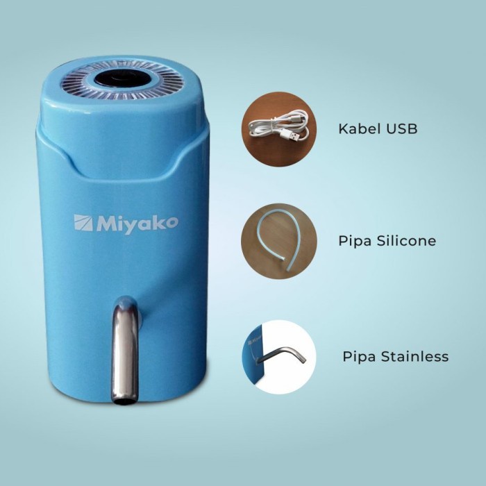 pompa galon miyako awd100   awd 100 water dispenser otomatis garansi 1