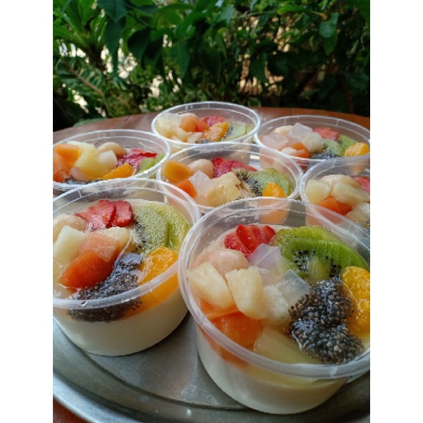 

Hampers Silky Fruit Puding Segar | Dessert enak dan sehat