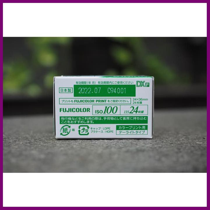 ROLL FILM FUJI INDUSTRIAL 100 24EX EXPIRED 2021 UNTUK LOMO 35MM