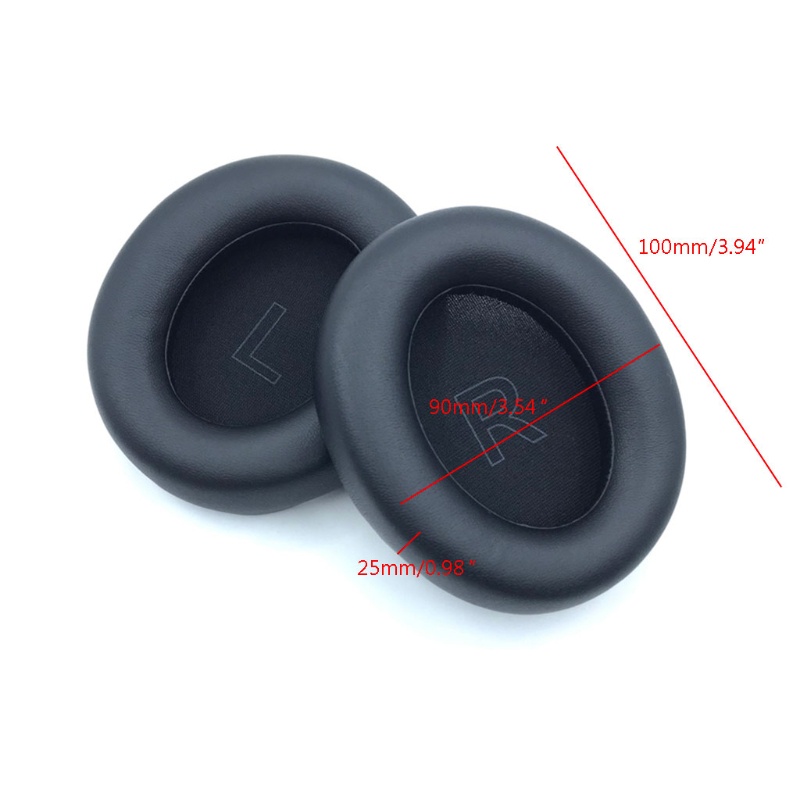 Vivi 2pcs Bantalan Telinga Pengganti Bahan Memory Foam Lembut Untuk Headphone Anker-Soundcore Life Q30