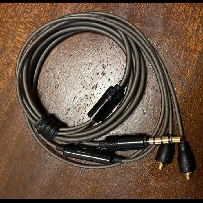 Berkualitas Kabel Mmcx Mic Untuk Iem Tin Audio Ibasso Fiio Detil Dan Soundstage Bergaransi
