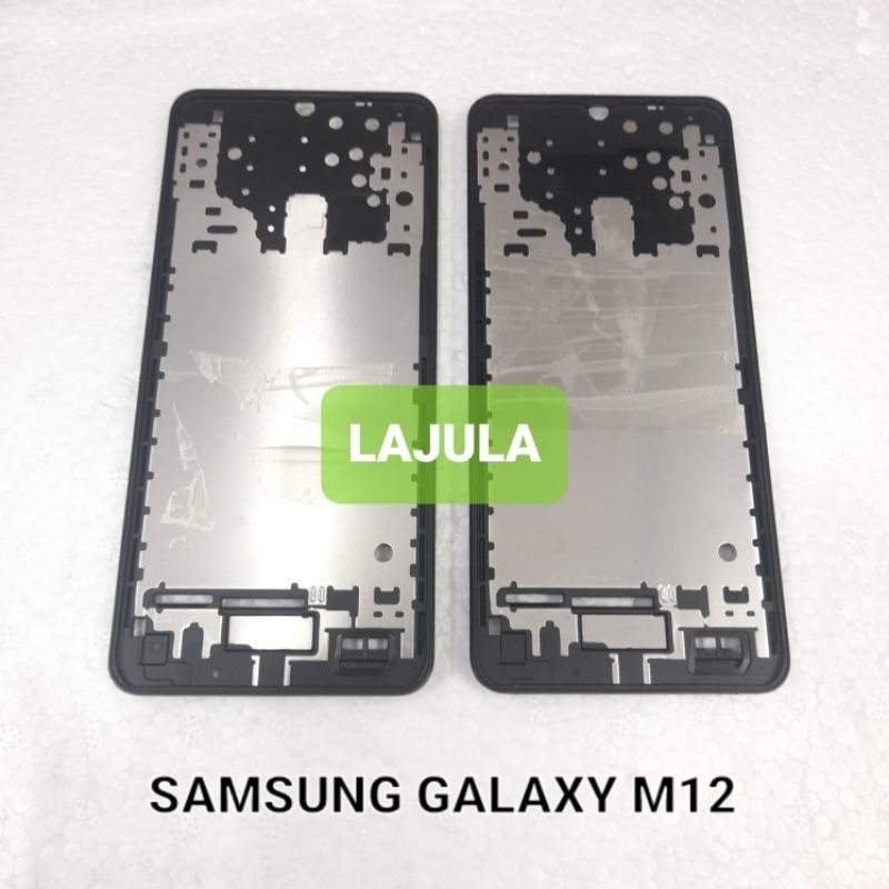 frame lcd tatakan lcd tulang tengah samsung galaxy m12