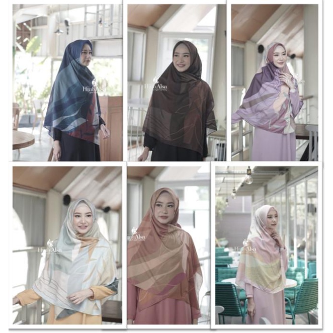Hijab Voal Jilbab Segiempat Syari Premium Square Kamila 140 x 140 cm