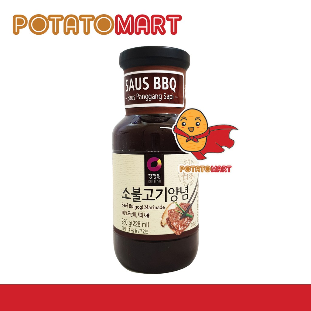 

Daesang Chung Jung one Bulgogi Marinade 280 g - Saus Bulgogi Korea
