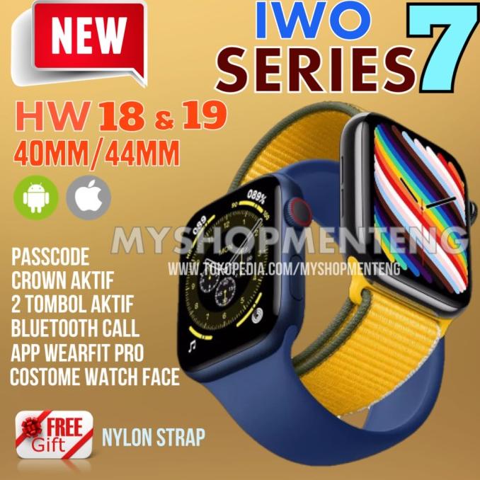 IWO SERIES 7 HW18 & HW19 NEW SMARTWATCH 40/44MM