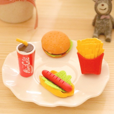 

Penghapus Berbentuk Aneka Makanan Cepat Saji / Fastfood