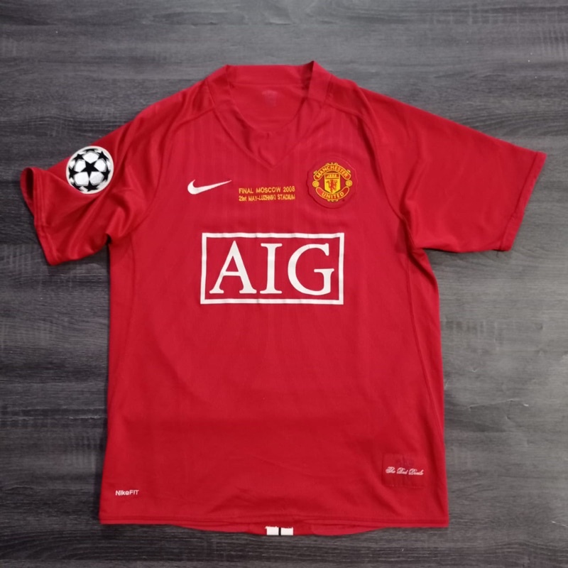 Manchester United Final Moscow 2008 Ryan Giggs #11