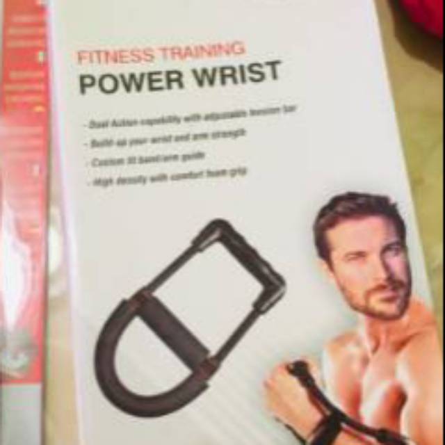 ALAT OLAHRAGA PERGELANGAN TANGAN POWER WRIST EXERCISE HAND GRIP PERLENGKAPAN FITNESS GYM