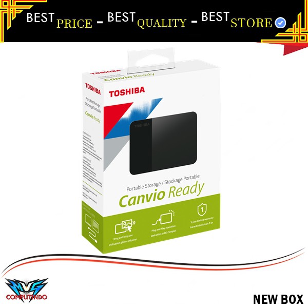 Hardisk HDD External Toshiba Canvio 2TB