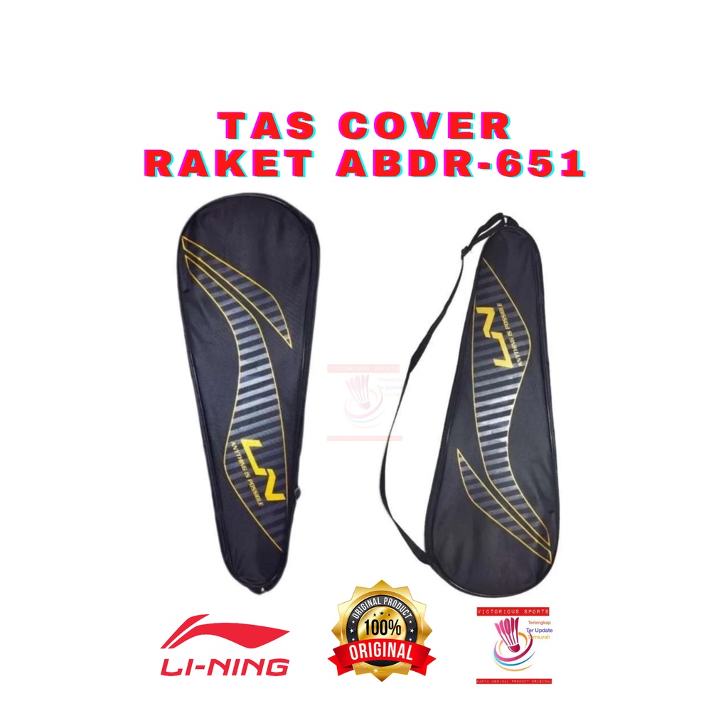 Tas Single / Cover Lining Raket Bulutangkis ABDR 651 TAS SERUT FELET