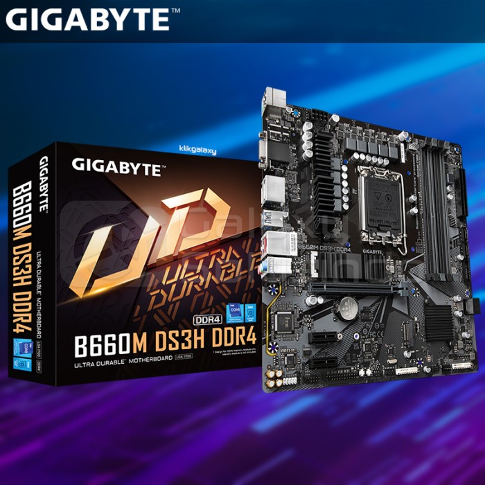 Gigabyte B660M DS3H DDR4 (LGA1700, B660, DDR4, USB3.2, SATA3)