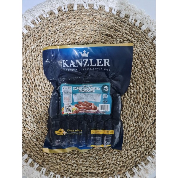 

Kanzler Beef Cocktail Sausage 250gr dan 500gr