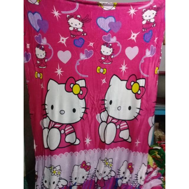 Selimut hello kitty