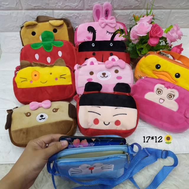 SELEMPAN ANAK - SELEMPANG BONEKA - SELEMPANG LEBARAN - TAS ANAK - TAS ANAK LEBARAN