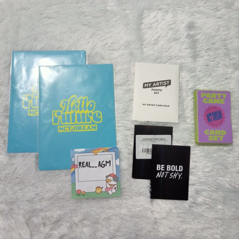 READY STOCK OFFICIAL Amplop only Envelope NCT Merchandise MD Hello Future HF DIY My Artist Pack merc