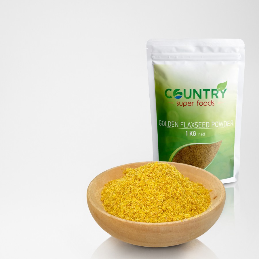 

[ 1 KG ] - Golden Flaxseed Powder |Tepung Biji Rami Emas