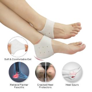 Silicone Heel Protector for Cracked Foot Skin Care Repair Breathable Soft Foot Relieve Pressure