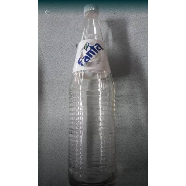 Botol Kaca Fanta 1 Liter (Bekas)