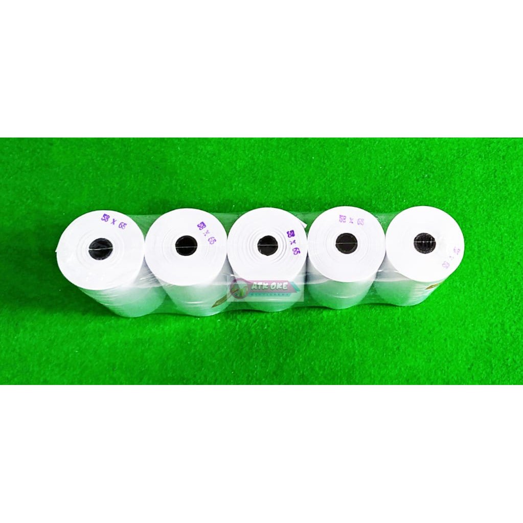 

1 Pcs Fox Kertas Stel Struk 1ply 58 x 65