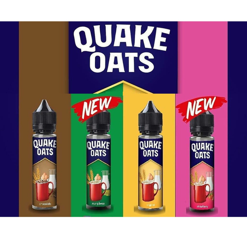 Liquid Quake Oats Oat Mung Bean | Original | Chocolate | Strawberry