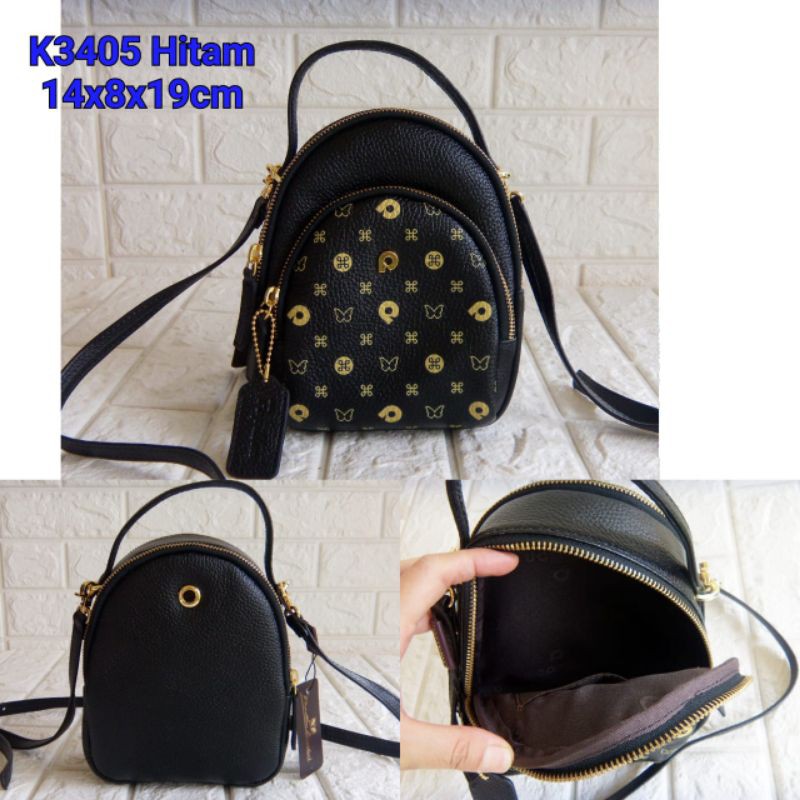 Tas papillon wanita leather K3405 motif