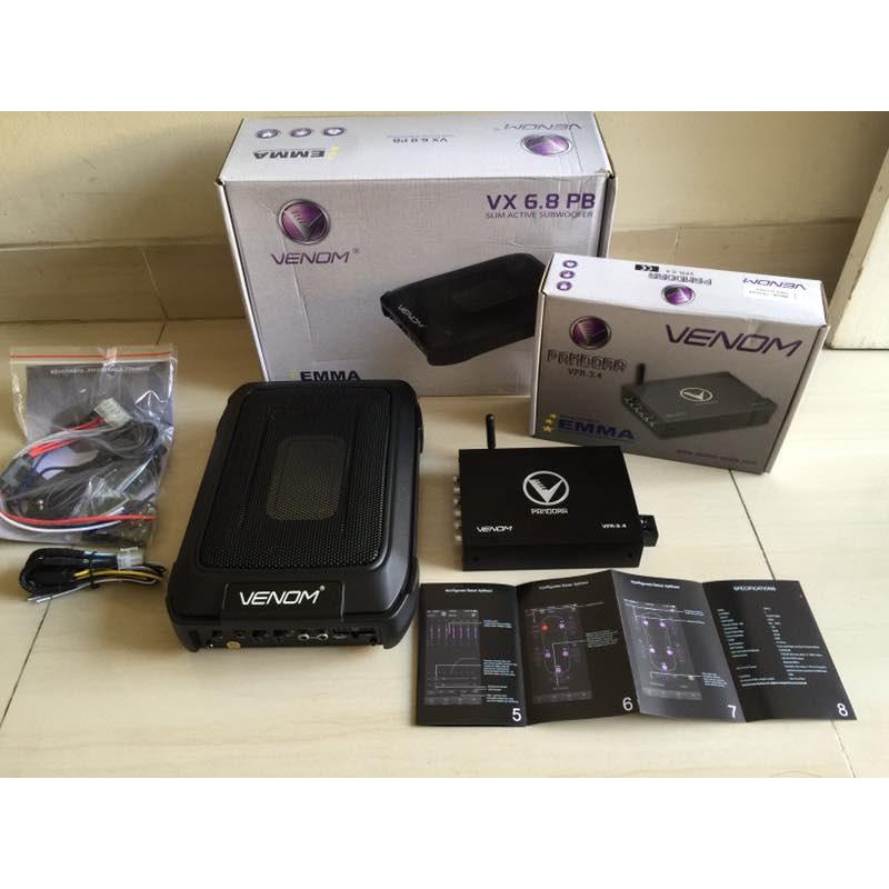 Venom Pandora 3.4 & Basstube VX 6.8PB Easy Instal plug n play Terbaik
