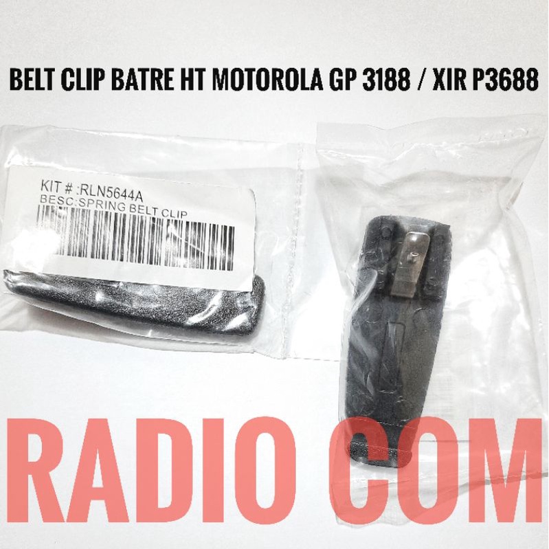 BELT CLIP BATRE HT MOTOROLA GP3188 GP88 XIR P3688 / PENJEPIT BATRE GP 3188 XIR P3688