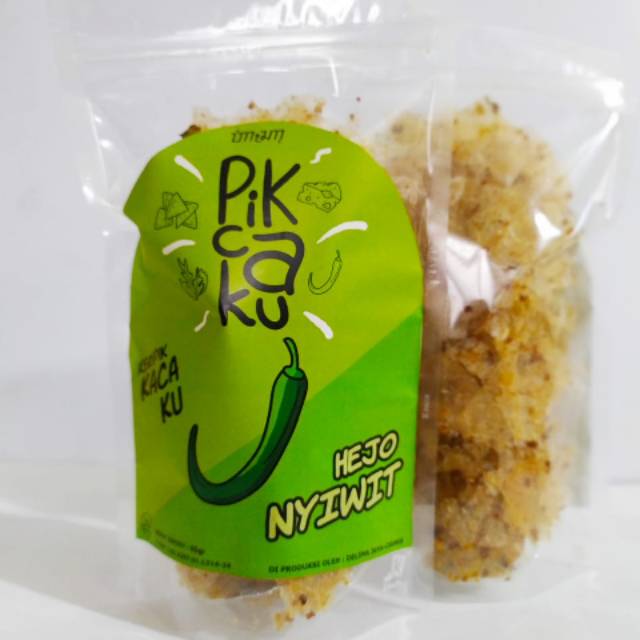 

PIKCAKU - KERIPIK KACA KU RASA CABAI HEJO NYIWIT