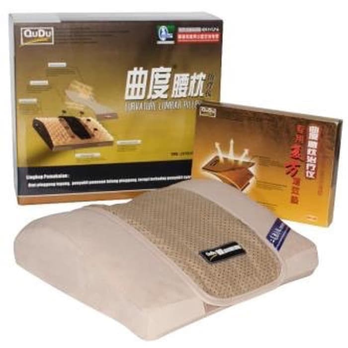 Alat Terapi Kesehatan LUNAR LUMBAR HEALTH PILLOW bantal terapi syaraf kejepit tulangbelakang