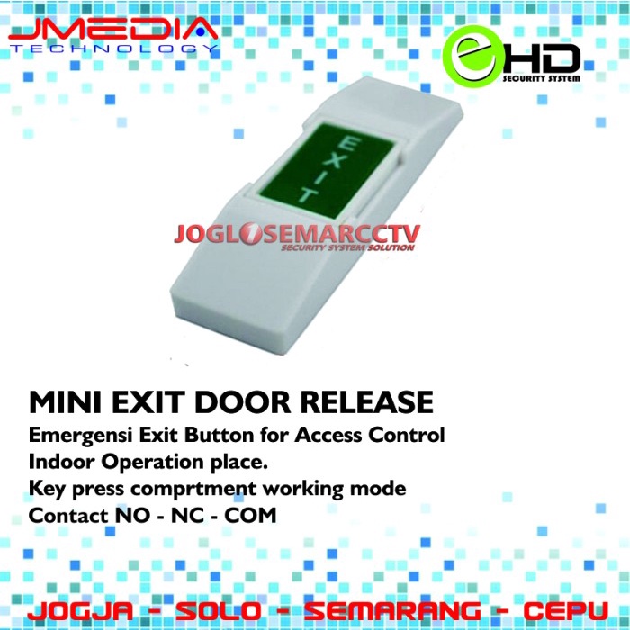 

EMERGENCY EXIT DOOR AKSES KONTROL MURAH EHD