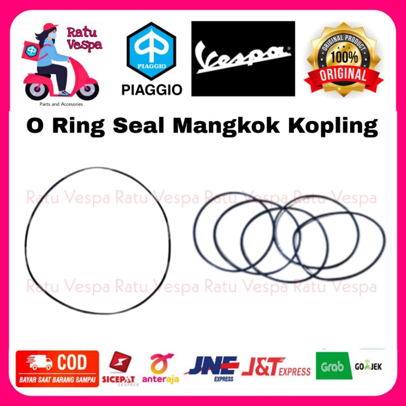 Seal O Ring Tutup Kopling Vespa Super,Sprint,VBB,PX,PS Spartan Excel