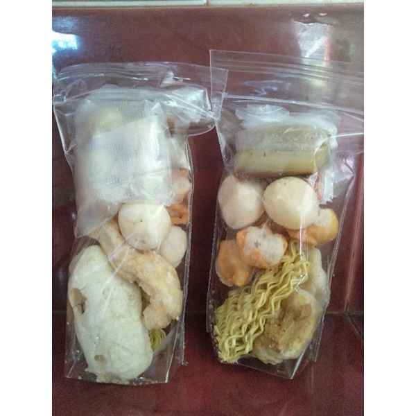 Paket Reseller (Pouch Besar, isi 20 pcs) Baso Aci, Seblak, Cuanki Instan, Boci+ Mie