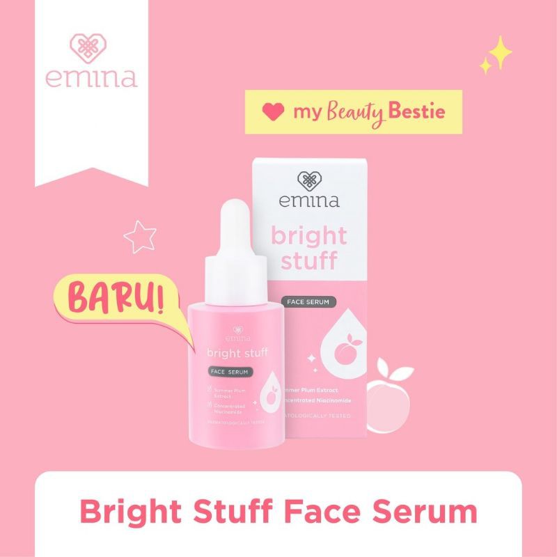 Emina Bright Stuff Face Serum 30 ml/ Serum Emina
