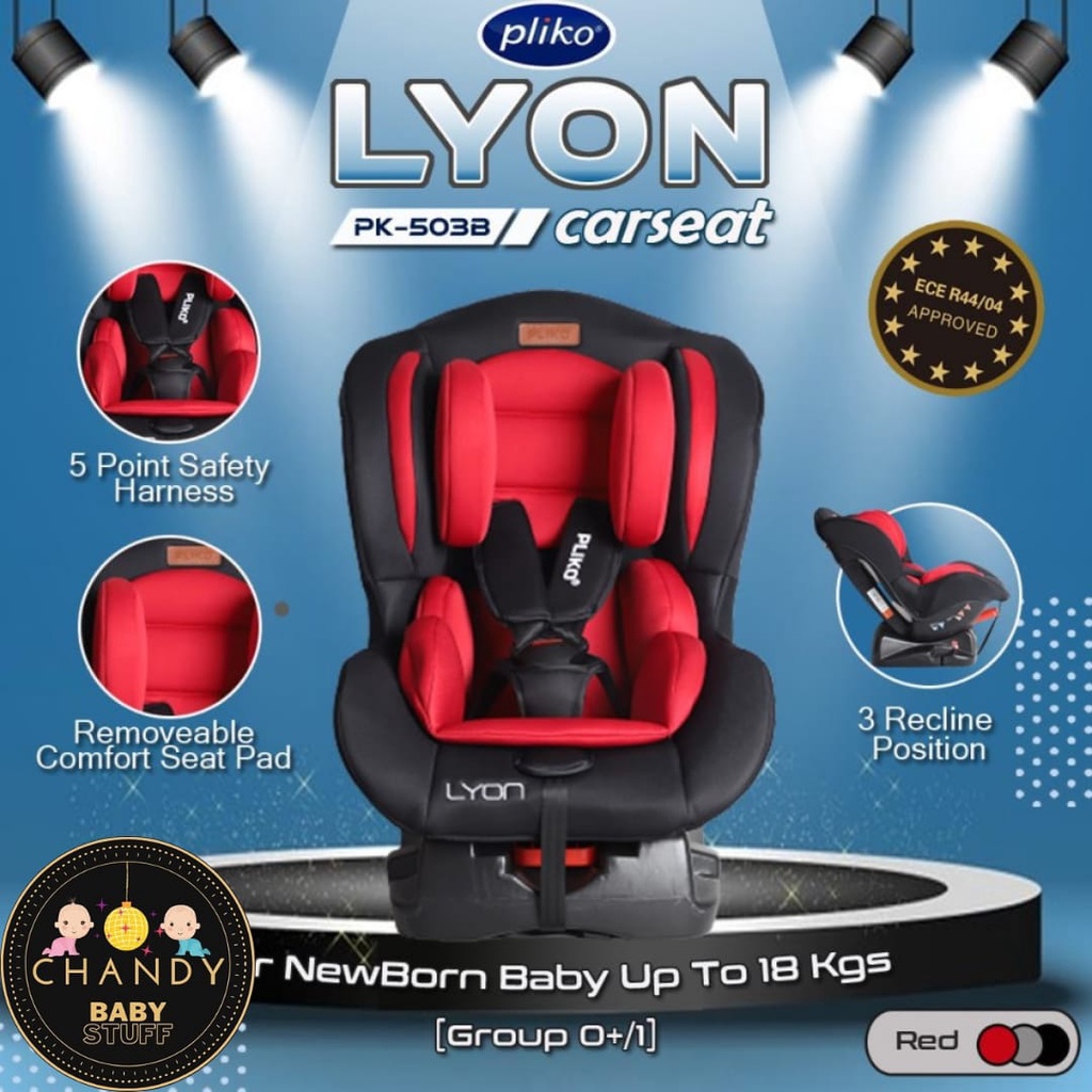 BABY CARSEAT  KURSI DUDUKAN MOBIL BAYI PLIKO LYON  PK503B