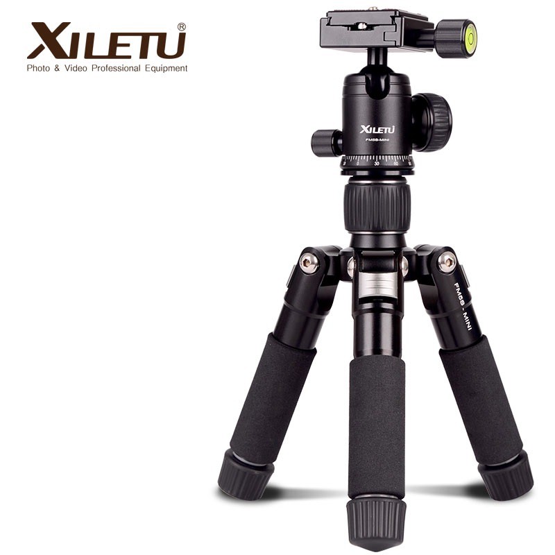 Xiletu Tripod Mini 5 Section Portable Aluminium with Ball