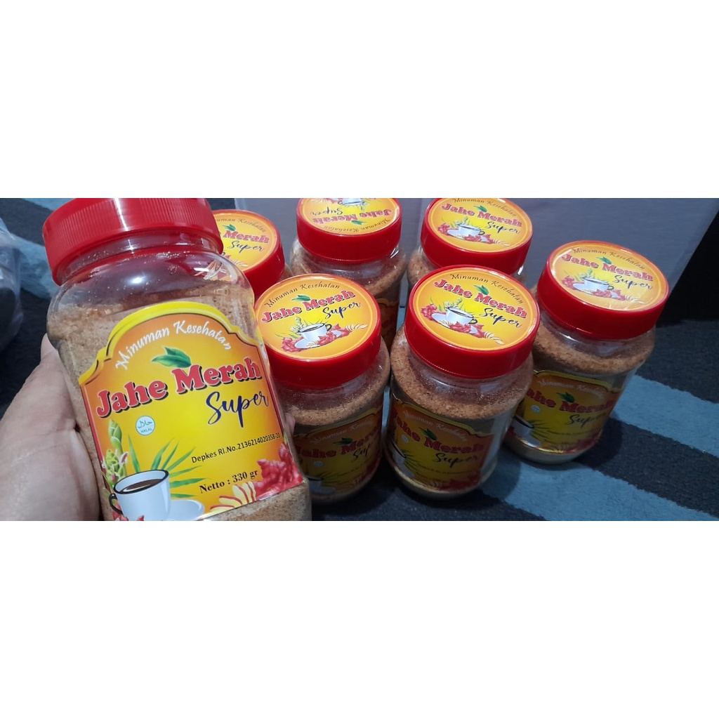 

Jahe Merah Super 330 gr