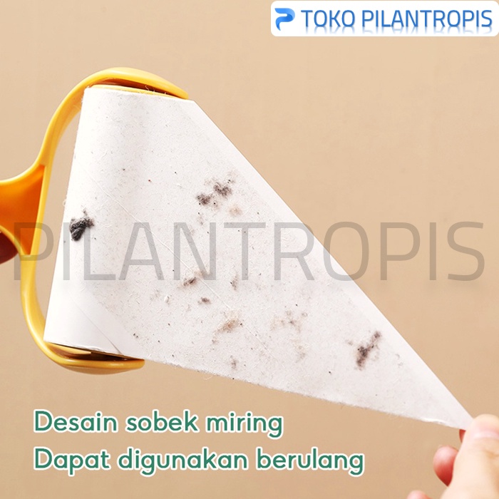 ROL PEMBERSIH BULU KUCING ANJING STICKY ROLL BULU KUCING PET HAIR REMOVAL REMOVER LINT ROLLER