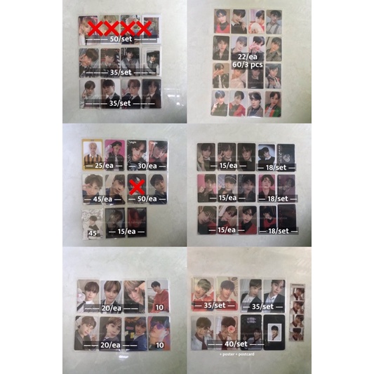 CLEARANCE SALE | THE BOYZ HAKNYEON PC | tbz stealer reveal pf diy wolf set real live dream album sg 