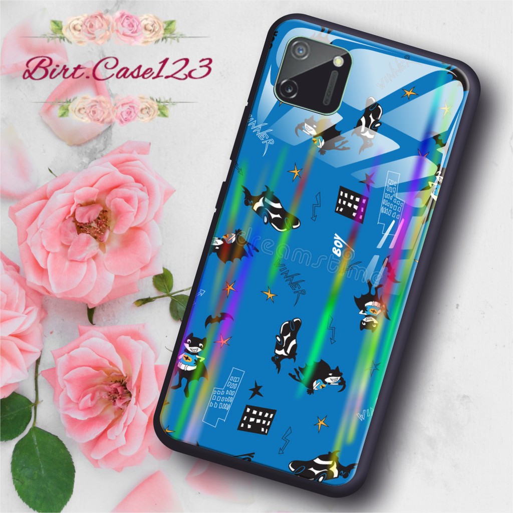 BC Case BATMAN back case glass aurora xiaomi redmi 5a 6a 7a 8a 4x note4 note4x note5 note8 note8pro