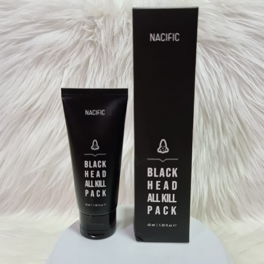 nacific blackhead all kill pack Original pembersih komedo share jar/full